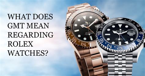 what does gmt mean in watches